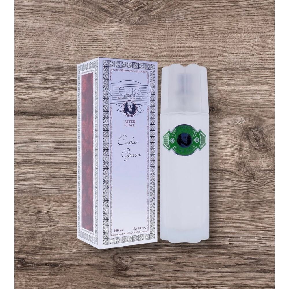 Cuba Green for Men - 3.3oz After Shave Sealed